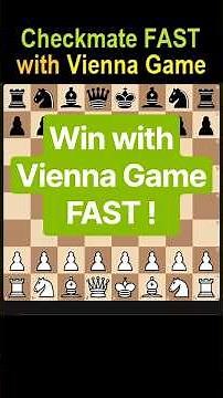 ♟️ VIENNA GAME TRAP | CHECKMATE FAST! ♟️