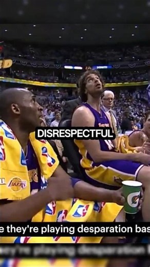 Kobe Didn’t TRUST His Teammates 😳🐍 #shorts