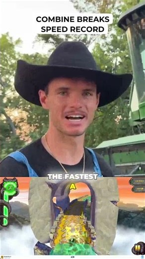 Combine Breaks Speed Record