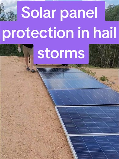 Effective Hail Protection for Solar Panels