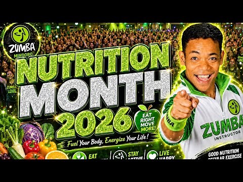 NUTRITION MONTH 2026 Official Music | ZIN JHO CHOREO | ZUMBA MINDORO