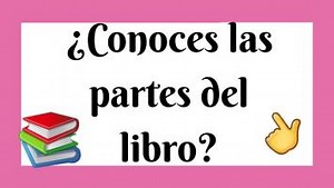 Las partes de los libros.