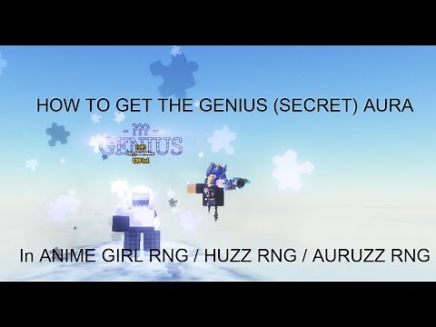 HOW TO GET GENIUS AURA IN ANIME GIRL RNG