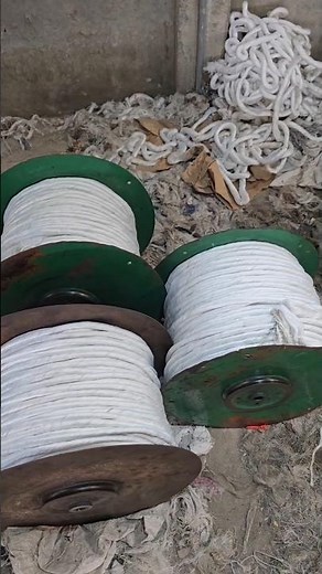 Watch how thread is made."# #making #spinning