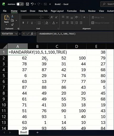 Excel RANDARRAY() Function Explained in 30 Seconds | Generate Random Numbers Instantly