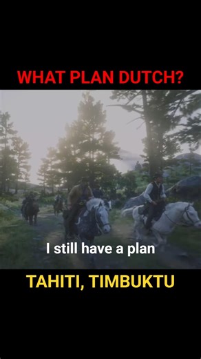 What Plan Dutch? - Red Dead Redemption 2 #rdr2