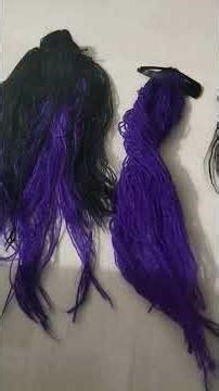 how to make shinobu kocho wig #demonslayer #shinobu #demonslayercosplay