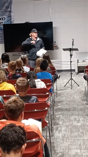 Birthday boy Kevin took the mic this week 🎤🎉 Teaching from Mark 10:13–16, he reminded everyone that every child matters deeply to Jesus! | Zero Gravity Ministries