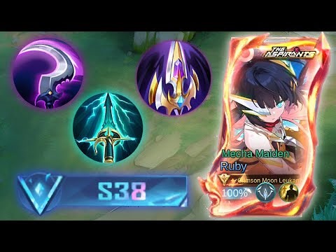 IS SKY PIERCER WITH DAMAGE BUILD STILL GOOD FOR RUBY THIS SEASON 38?!! (FIND OUT!!!)-MLBB