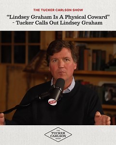 Tucker exposes Lindsey Graham for celebrating death and violence. | Tucker Carlson Network