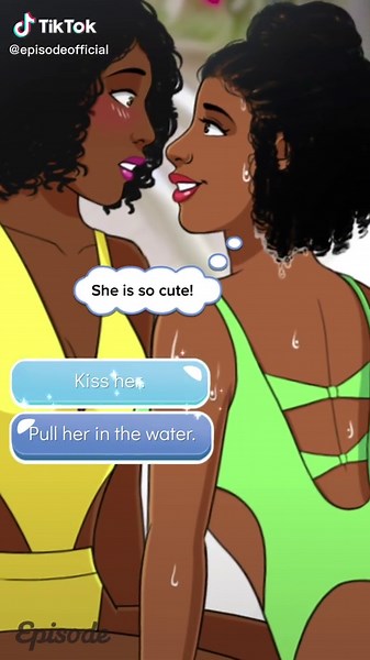 We wouldn’t be mad if a cute guy or gal just appeared in front of us and thought we were cute. Talk about goals! #episode #episodeapp #episodeinteractive #episodestories #letsplayepisode #lovestory #meetcute #poolday #poolsideromance