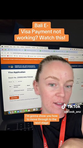 How to guide for paying for your Bali E-Visa online! Make sure you do NOT refresh your home screen! 🙅🏼‍♀️ #balientry #balientryprocess #balientryrequirements #balivisa #balivisaprocess #balivisaextension #balivisapayment #balievisa #baliairport #balitrip #balitips #balimustknow #balitravelguide #balitravelfolder