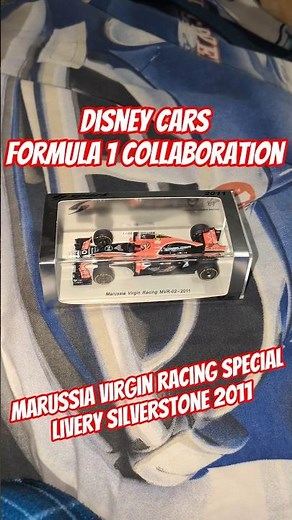 Disney Cars X F1 Collab Marussia Virgin Racing Special Livery 2011 #cars #disneycars #f1 #automobile