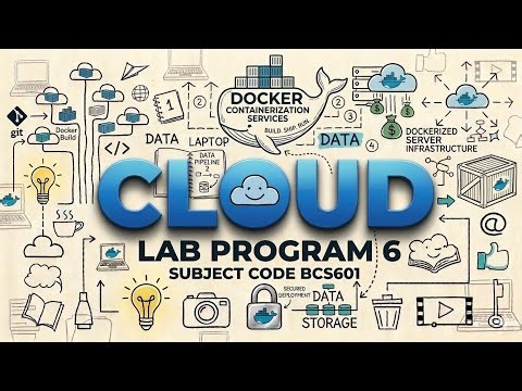 BCS601 – Cloud Computing Lab 6 | Migrating Web Application to Docker Container