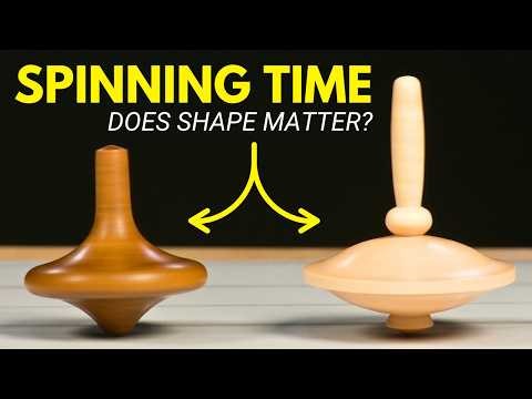 How to Turn the Perfect Spinning Top | Woodturning Techniques