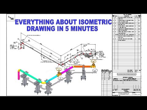 Everything about piping isometric drawing in 5 minutes