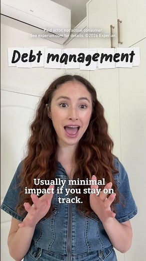 Tip 20: Will Debt Relief Hurt My Credit Score? #ExperianFinancialLiteracy