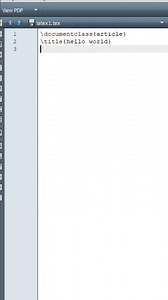 make title using latex in texmaker #latex #maths #cs #shorts #viral #bsc #mathshonours #mathshorts