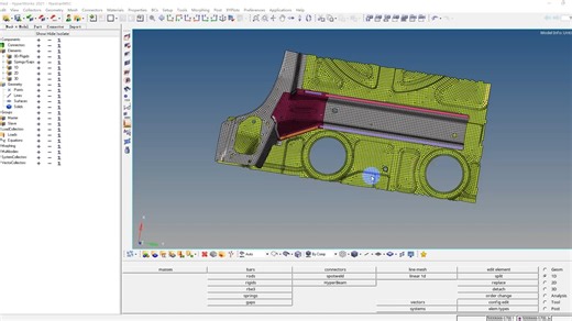 hypermesh创建hexa-contact胶粘-FEA学徒小山-FEA学徒小山-哔哩哔哩视频