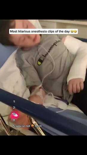 Kids on anesthesia are comedy gold 🤣 #anesthesia #hilarious #funnyvideos #comedyvideo #fyp