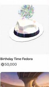 I Bought The NEW SPARKLE TIME FEDORA For 50,000 ROBUX 😱💸