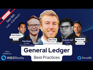 General Ledger Best Practices | General Ledger Overview