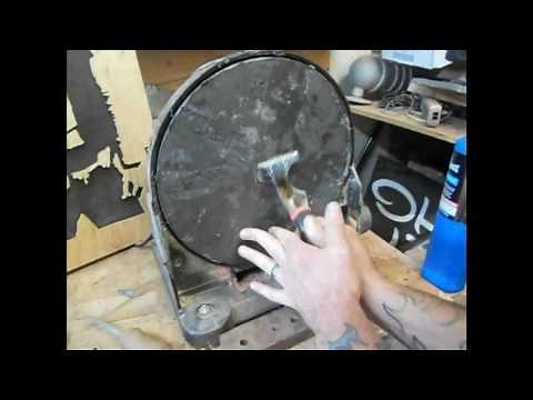 quick tip:cleaning a disc sander