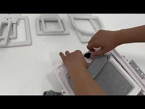 How to use Sewtalent 8in1 magnetic Fast Frame kit with Shirts for Sewtech embroidery machine?
