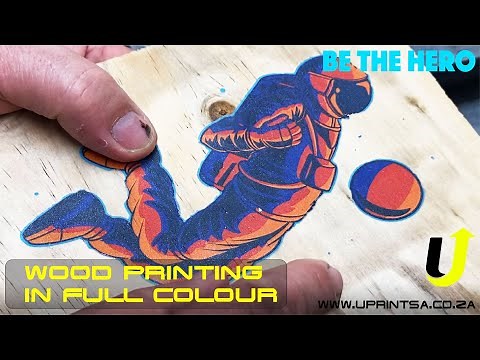 DIY Print On Wood In Full colour