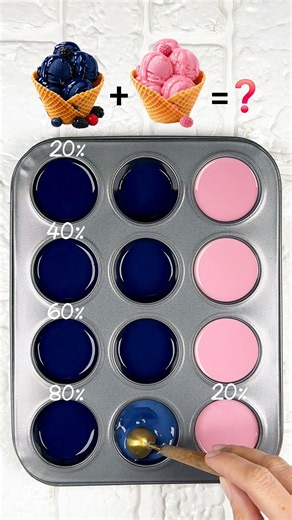 "Elegant Navy Blue & Dusty Pink Color Palette" #colormixing #asmr #coloring #colormix #colors #art