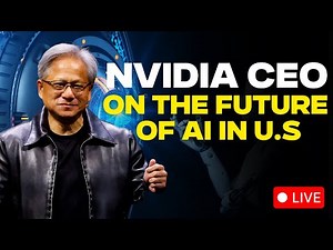 Jensen Huang LIVE: NVIDIA CEO Jensen Huang On Securing America’s AI Future | US News