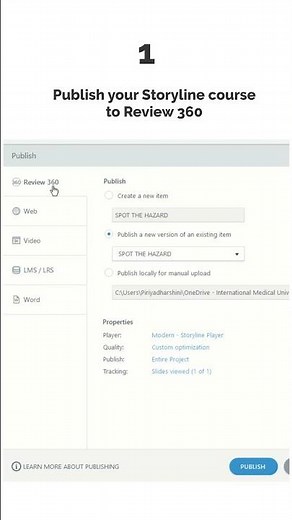 How to embed Storyline 360 content in Rise 360?