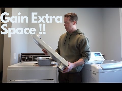 Install a Dryer Vent in a Tight Space / Dryer Vent Options That Won't Burn Your House Down