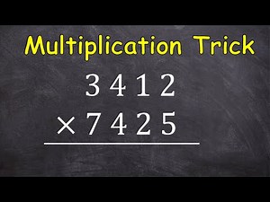 Four Digits Multiplication Trick || 4 digit by 4 digit || Mathematics