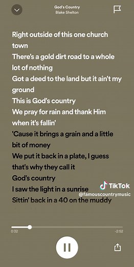 Blake Shelton - God's Country Music Video