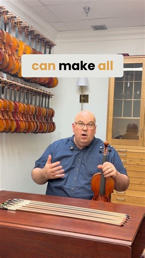 Try out string instrument bows to find the perfect one