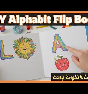 How to Make an English Alphabet Flip Book: Easy DIY Guide