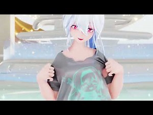 How Miku’s Dress Flows🌬️👗: Realistic Cloth Sim in MMD
