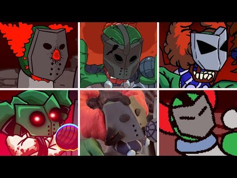 Friday Night Funkin' - Improbable Outset but everytime it's Tricky turn a Different Skin Mod is used