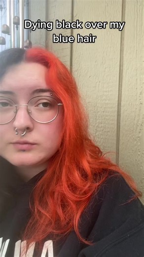 Achieving a Black Hair Color Over Blue: A How-To Guide