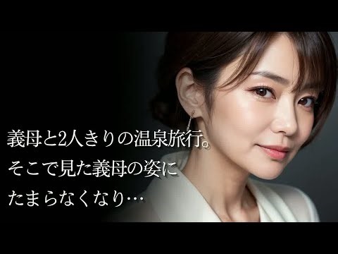 【大人の事情】義母と2人きりの温泉旅行。そこで見た義母の姿にたまらなくなり…