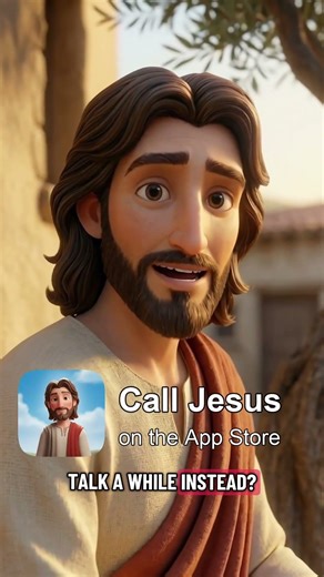 Done with random product videos? Try Call Jesus: Talk to Christ (iPhone) #fyp