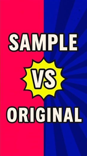 SAMPLE vs. ORIGINAL Song 💿 (Part 2) #fyp #fypシ #viral #viralvideo #viralshorts #viralshort #edit