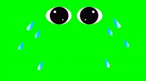 Cartoon Simple Eye Crying Tears On Stock Footage Video (100% Royalty-free) 3506558863 | Shutterstock