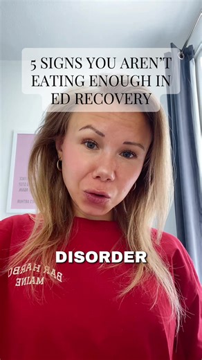 5 Signs You're Not Eating Enough During ED Recovery