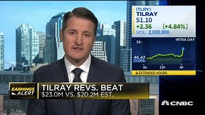 Tilray CEO Brendan Kennedy breaks down company earnings