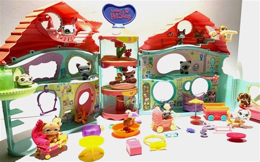 LPS Biggest Littlest Pet Shop House 2006 / BLPS / Guinea Pig 157 / Hasbro Toys / 18 Pets + Accessories ! Birthday Gift Girl / Animal Lover ! - Etsy UK
