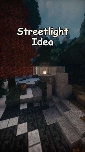How to create a Streetlight in Minecraft! #minecraft