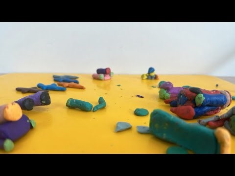 Alien attack 8 (claymation)