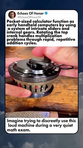 CURTA MECHANICAL CALCULATOR